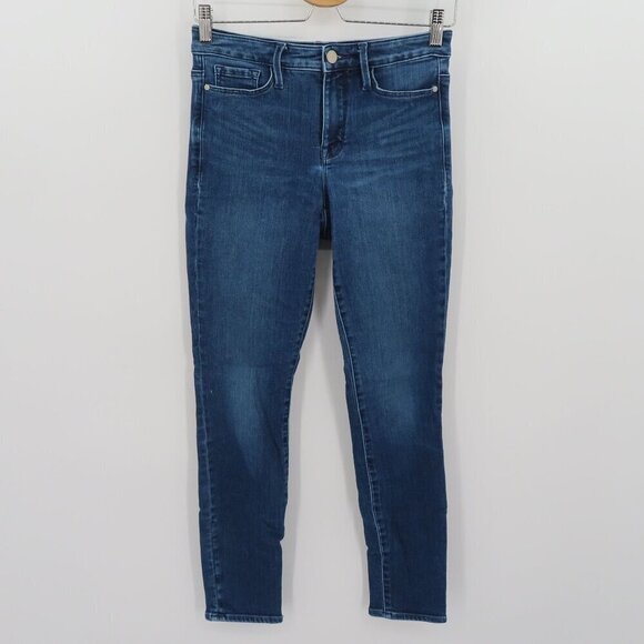 Athleta Sculptek Women 2 Skinny Slim Stretch Medium Wash Blue Jeans Cotton Blend - Picture 12 of 12